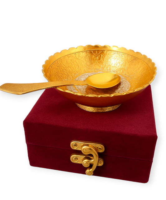 Single Bowl with Spoon