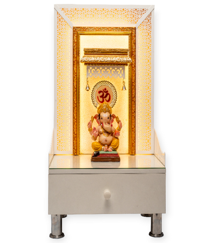"Elegant Acrylic" Home Temple (Single Drawer)