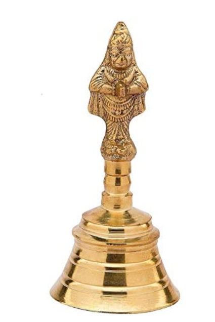 Brass Hanuman Pooja Ghanti/Bell