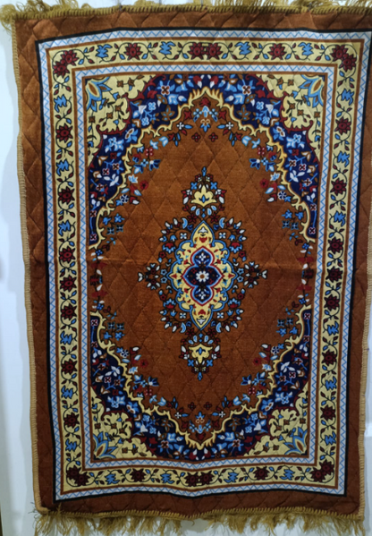 Prayer Mat/Aasan/Pooja Mat/Meditation Mat/Multipurpose Rug Mat 24×48 (In Inch)