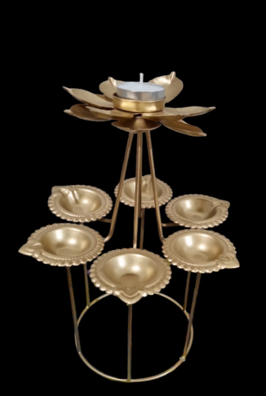 Lotus Standing TeaLight Holder