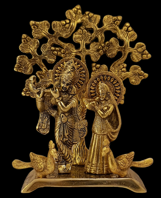 Radha Krishna With Kalpavriksha