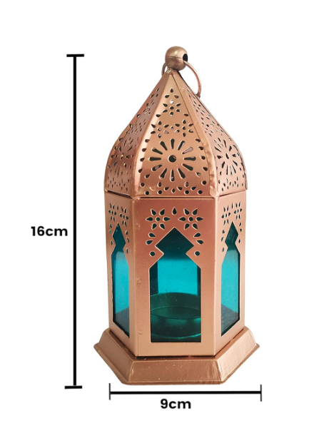 Moroccan Lantern Tealight Pair