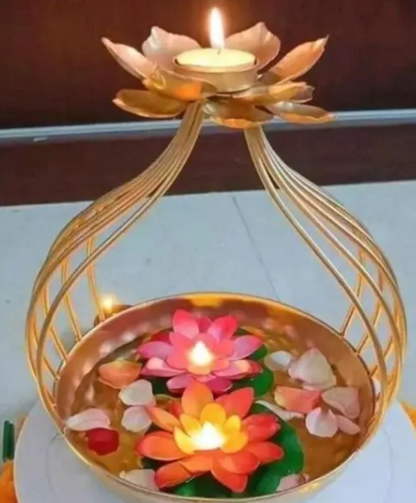 Lotus Tealight with Urli