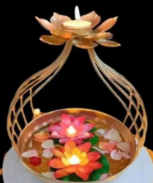 Lotus Tealight with Urli