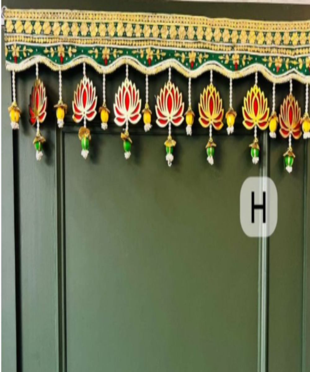 Lotus Wall Hanging/Door Hanging/ Bandanwar