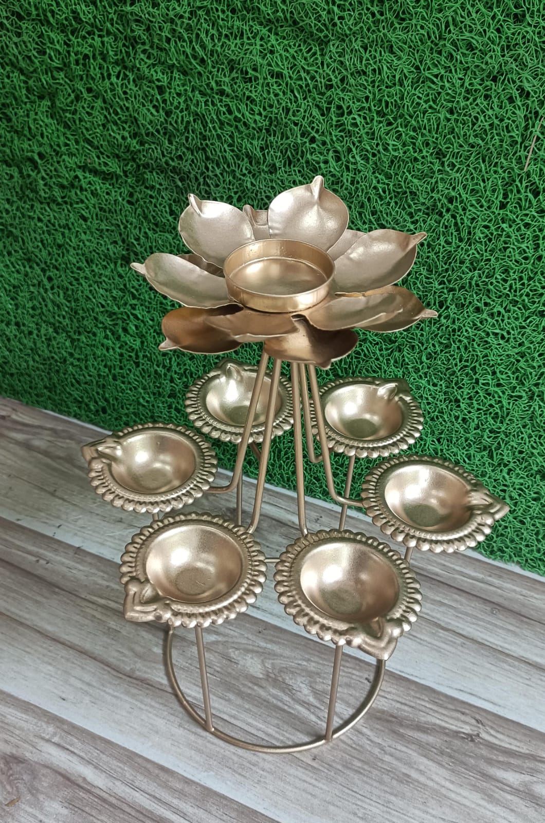 Lotus Standing TeaLight Holder