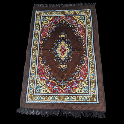 Prayer Mat/Aasan/Pooja Mat/Meditation Mat/Multipurpose Rug Mat 24×48 (In Inch)