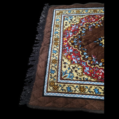 Prayer Mat/Aasan/Pooja Mat/Meditation Mat/Multipurpose Rug Mat 24×48 (In Inch)