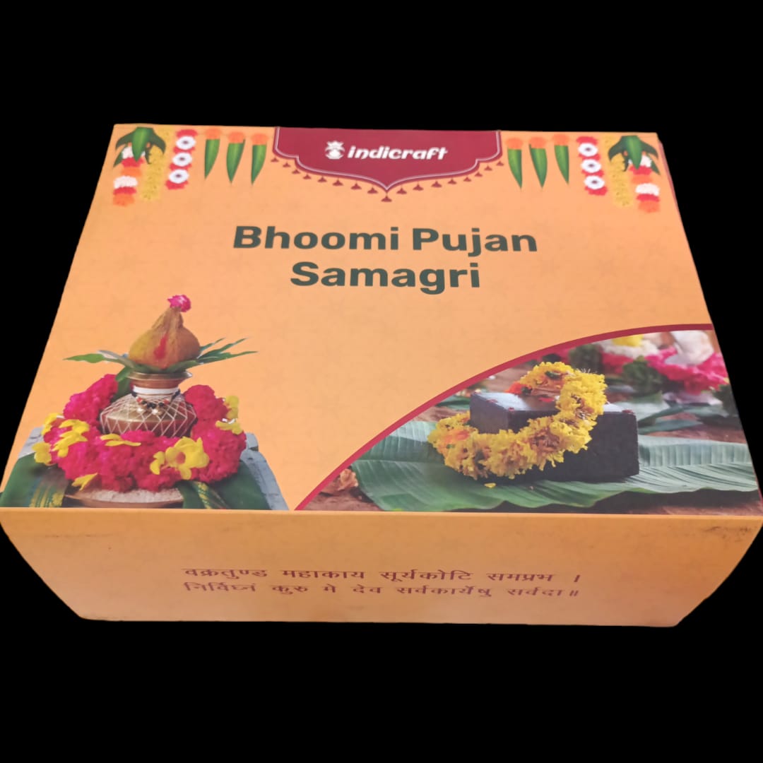 Bhoomi Pujan Samagri Box/ Bhoomi Pujan Items Kit