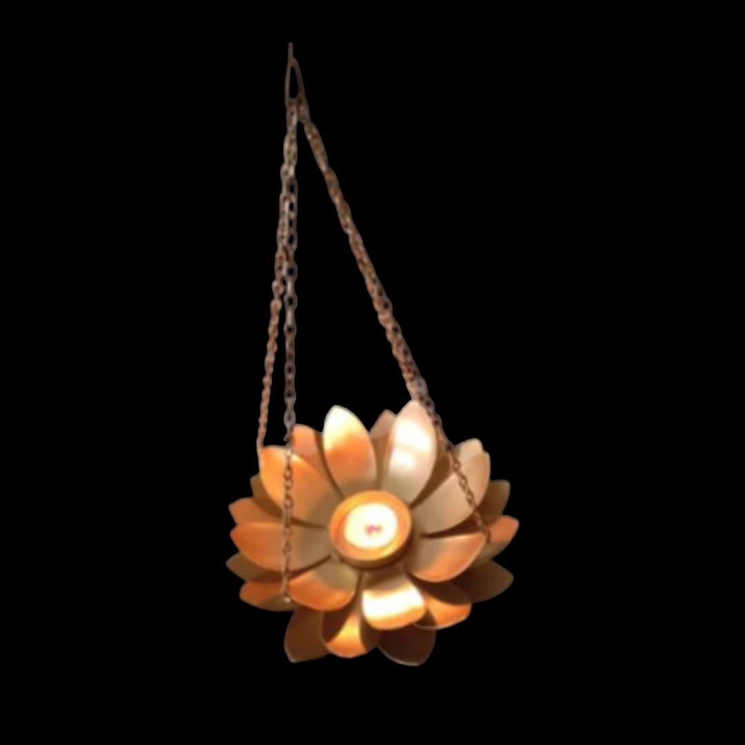 Lotus Flower Hanging Tealight