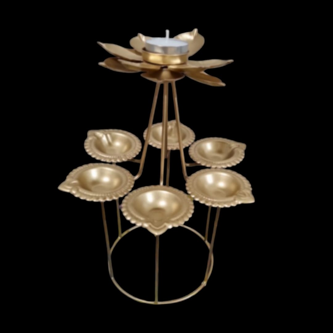 Lotus Standing TeaLight Holder