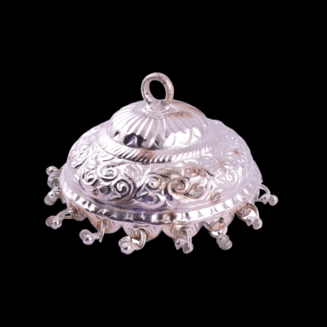 Silver plated Mandir Chattar