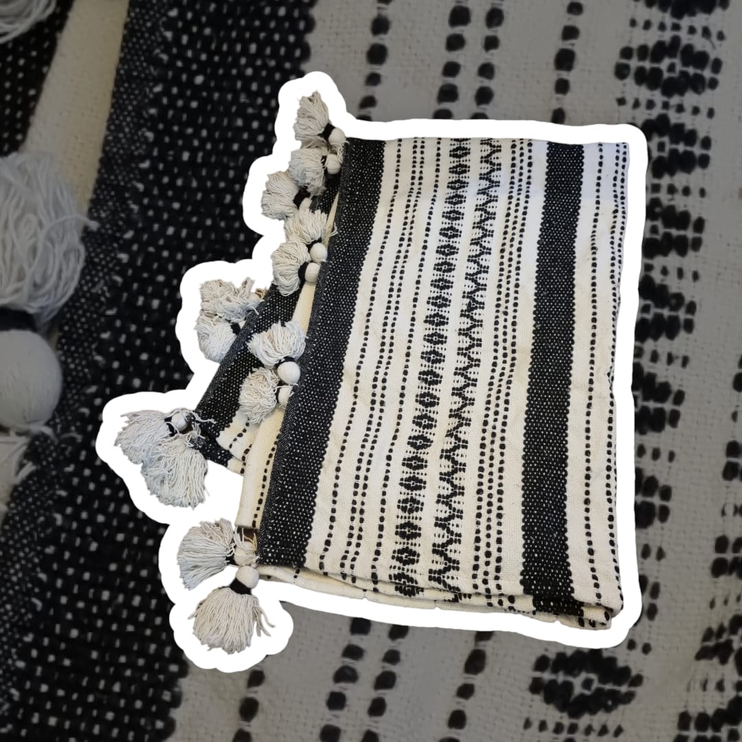 Black & White Throw/Blanket