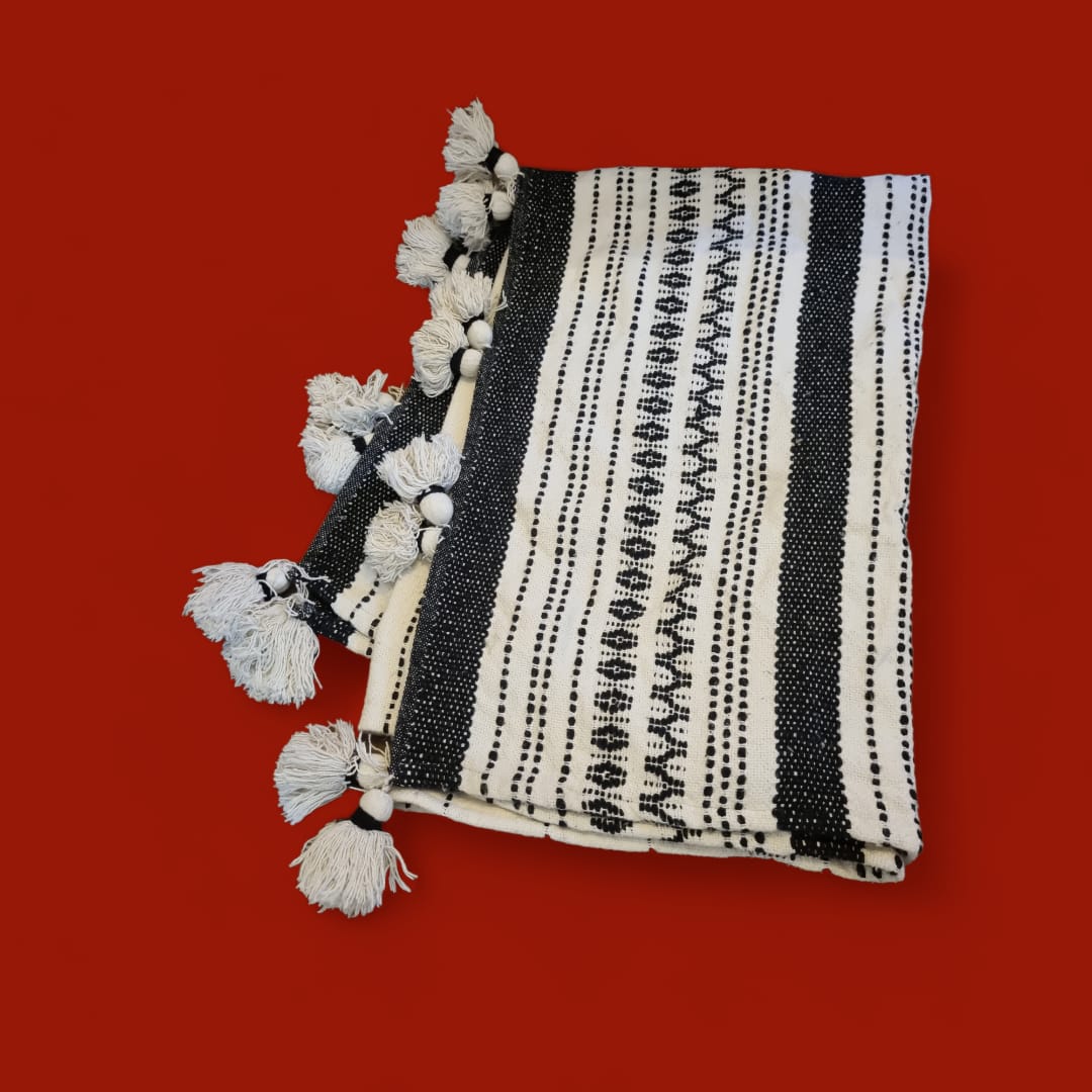 Black & White Throw/Blanket