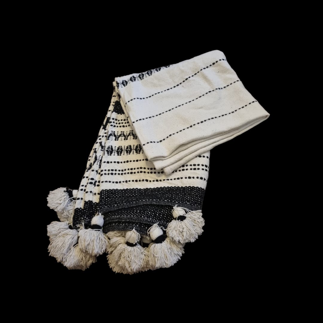 Black & White Throw/Blanket