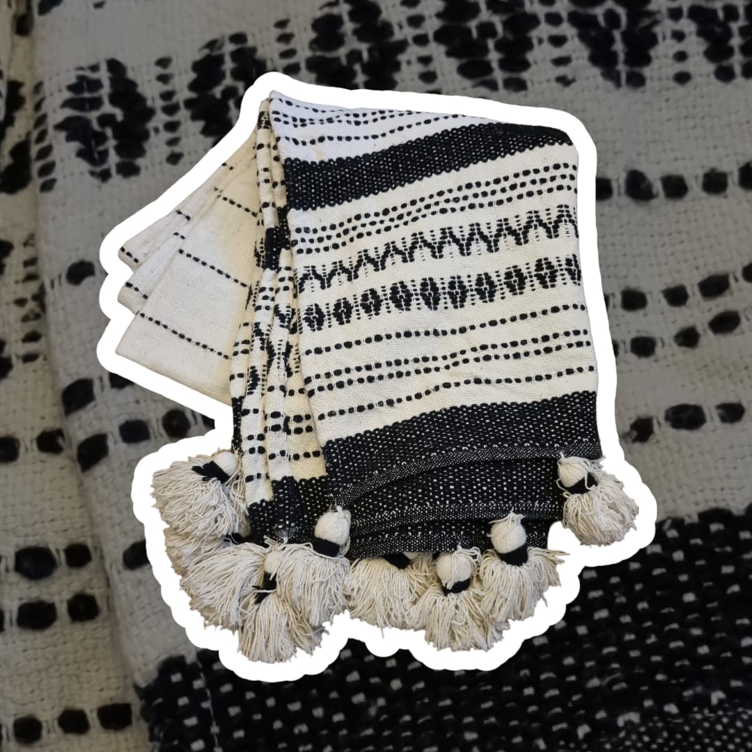 Black & White Throw/Blanket