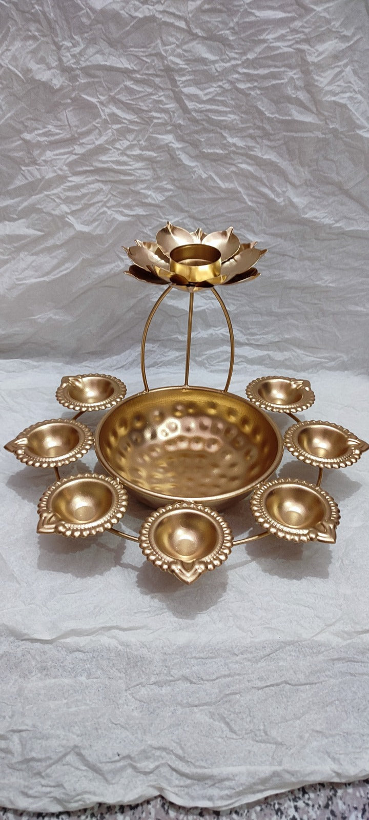 Urli with TeaLight Holder Diya