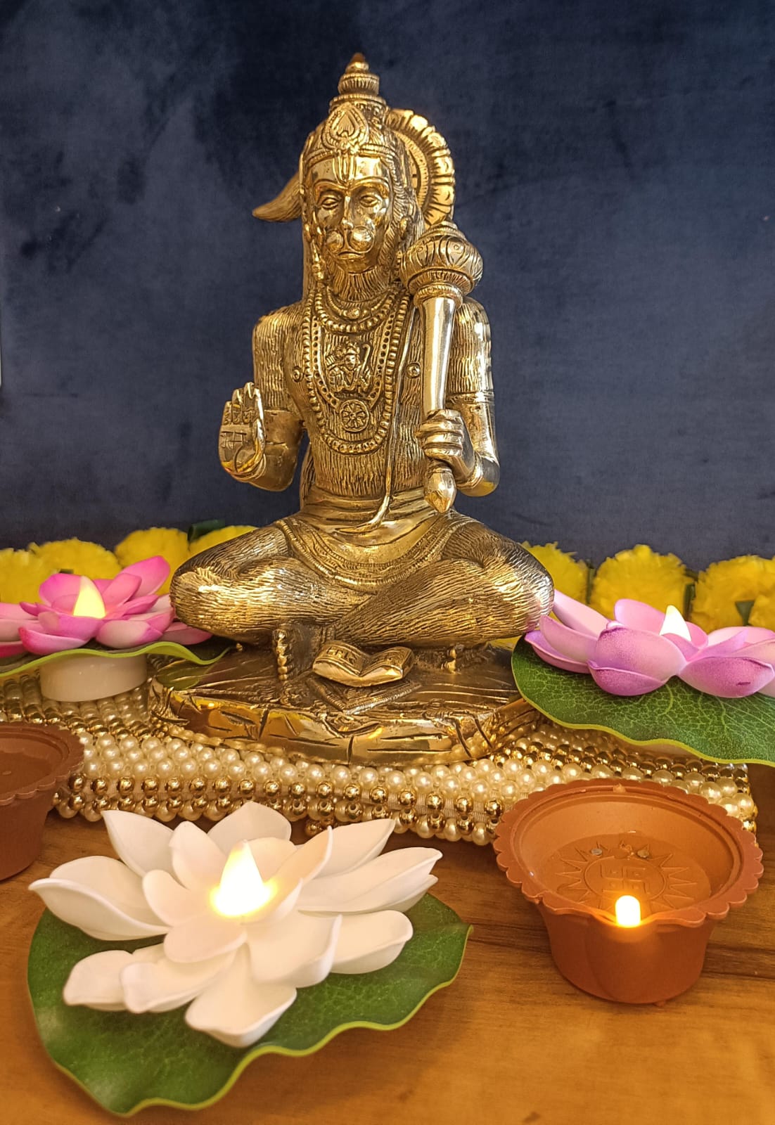 Hanuman Ji Brass Statue