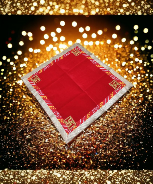 Square Velvet Pooja Aasan,Mat 60*60cm
