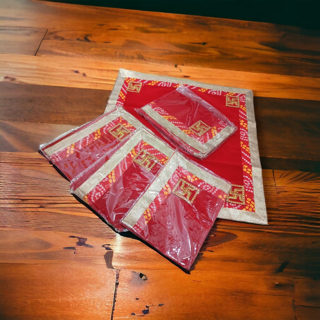 Square Velvet Pooja Aasan,Mat 60*60cm