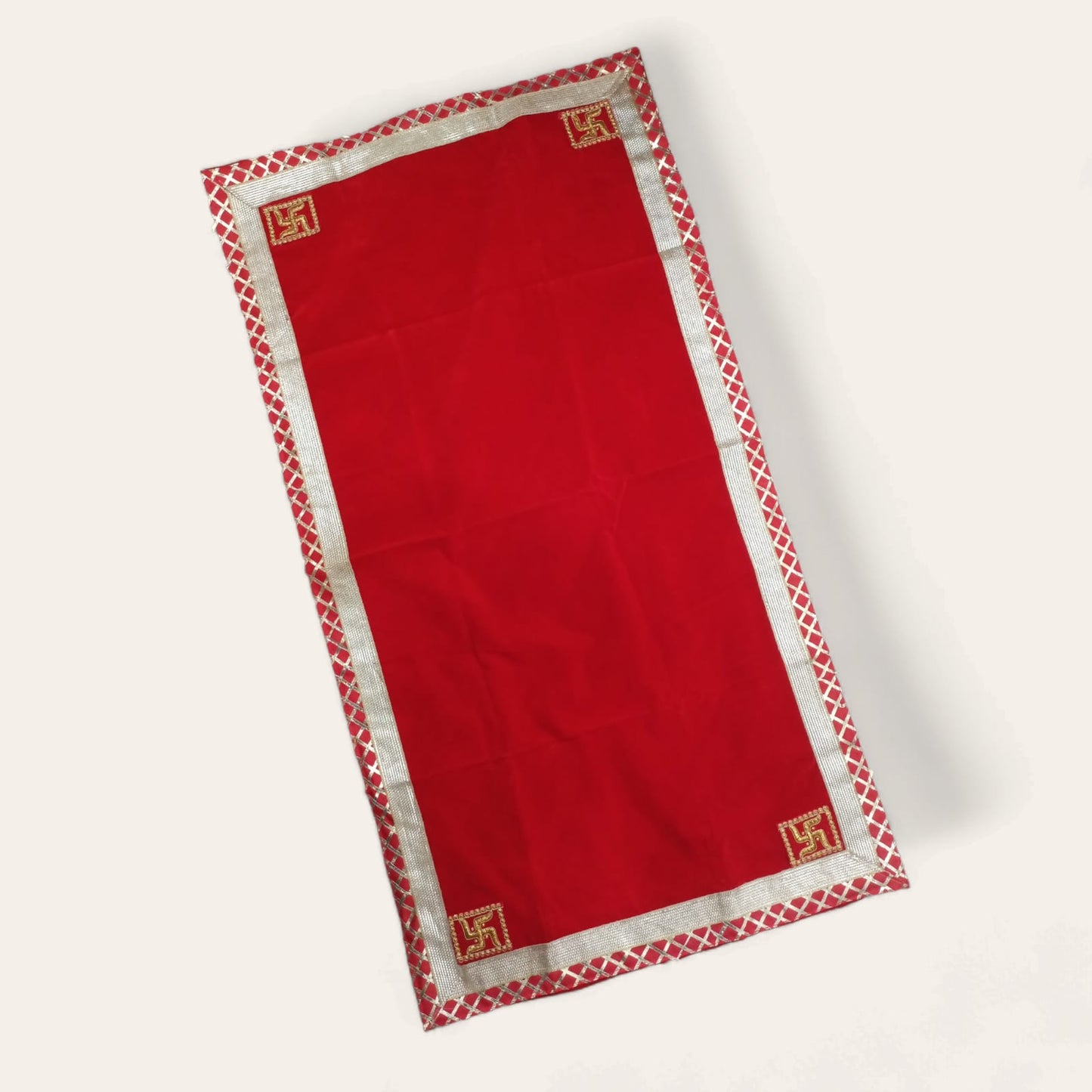 Rectangluar Velvet Pooja Aasan, Mat 60*76(in cm)