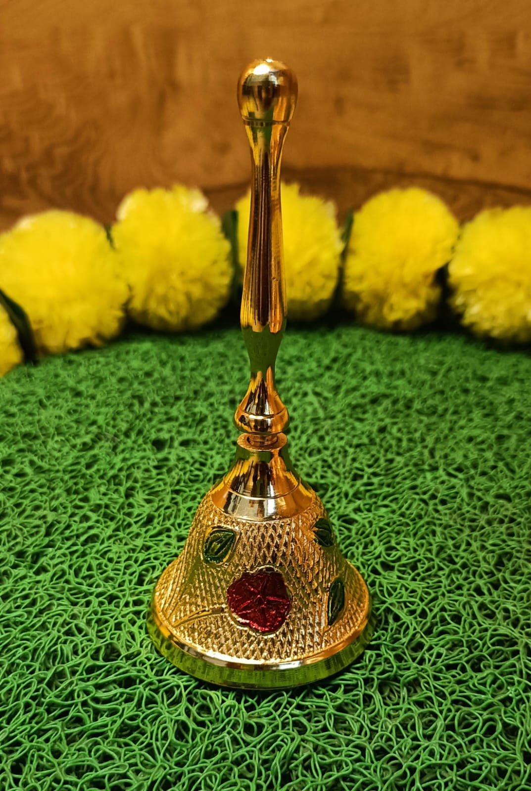 Meenakari Pooja Thali Set