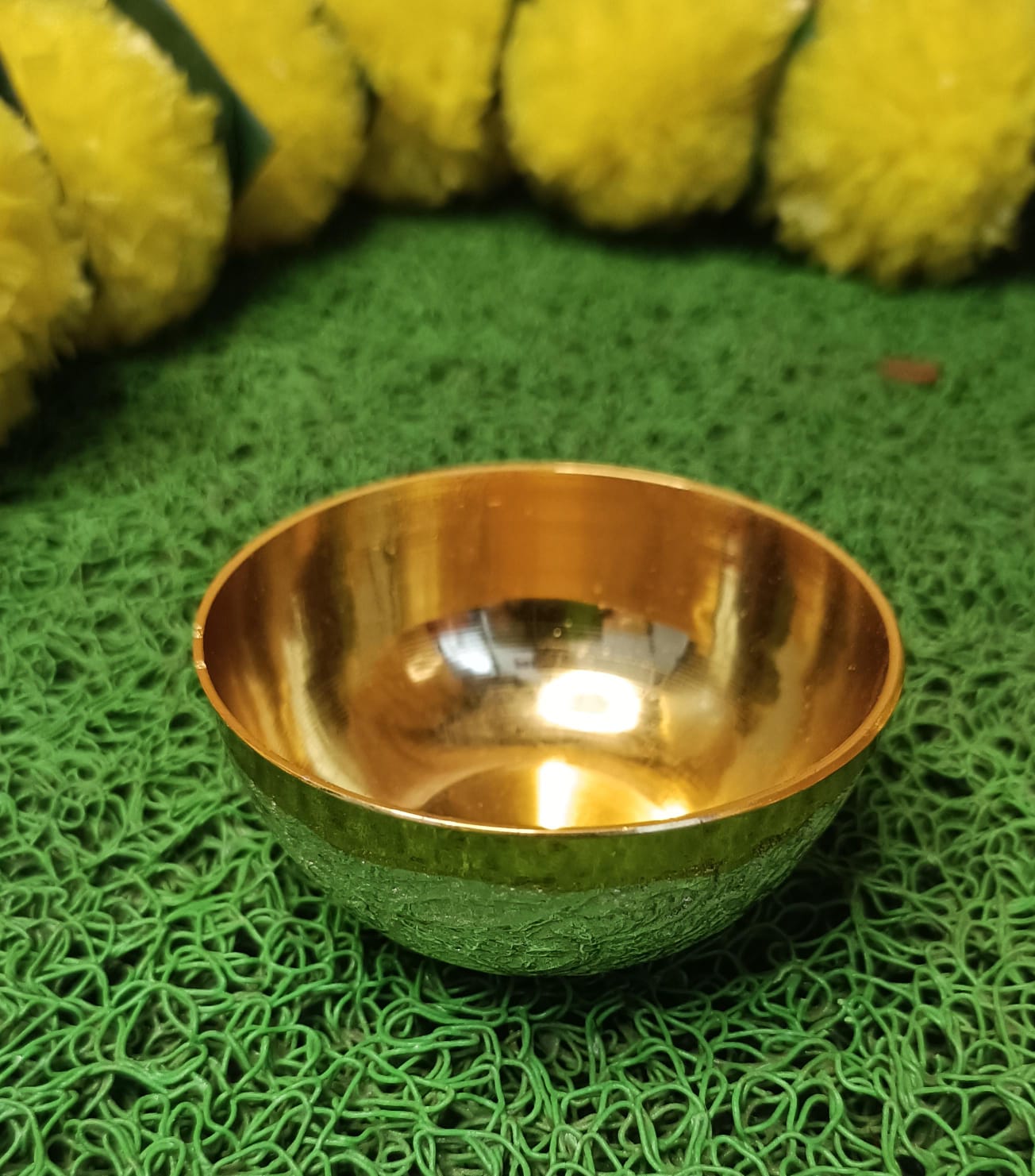 Gold & Silver Meenakari Pooja Thali Set