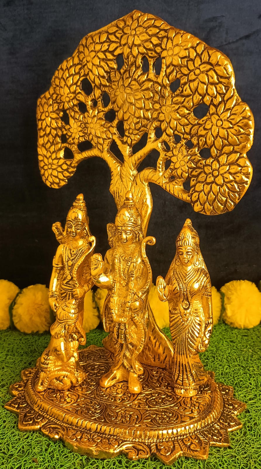 Ram Darbaar with Kalpavrikhsha - Height - 32 cm