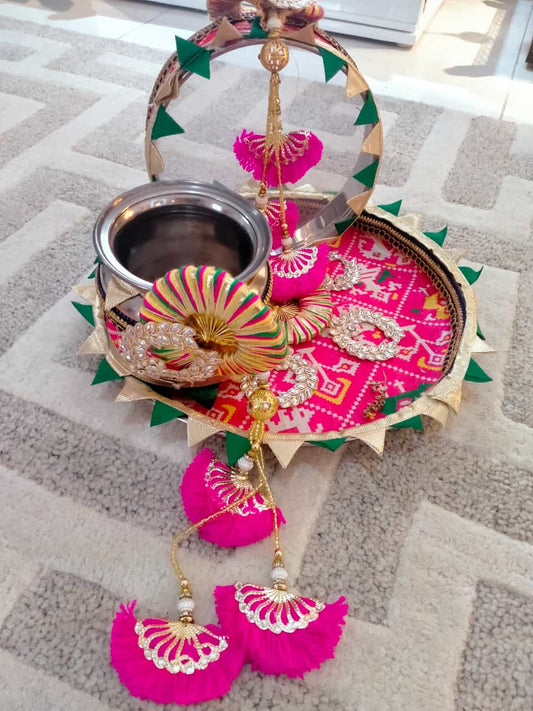 KarwaChaut Thali Set