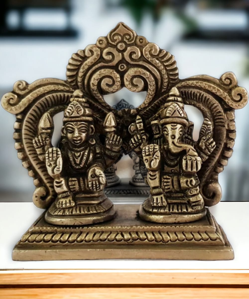 Lakshmi ji and Ganesha ji Statue/Murti