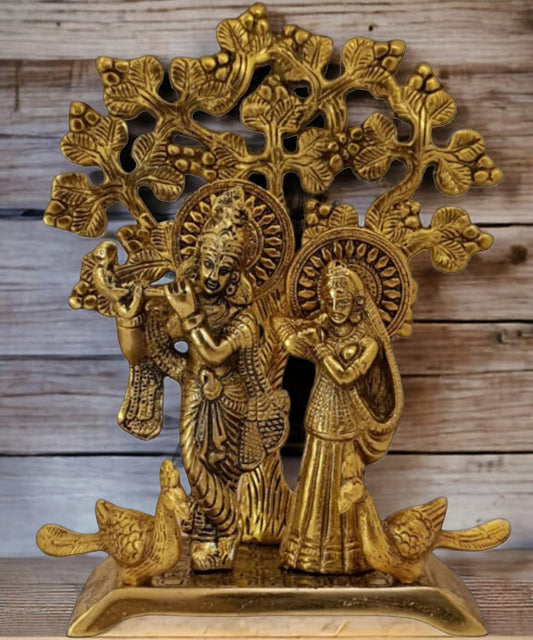 Radha Krishna With Kalpavriksha