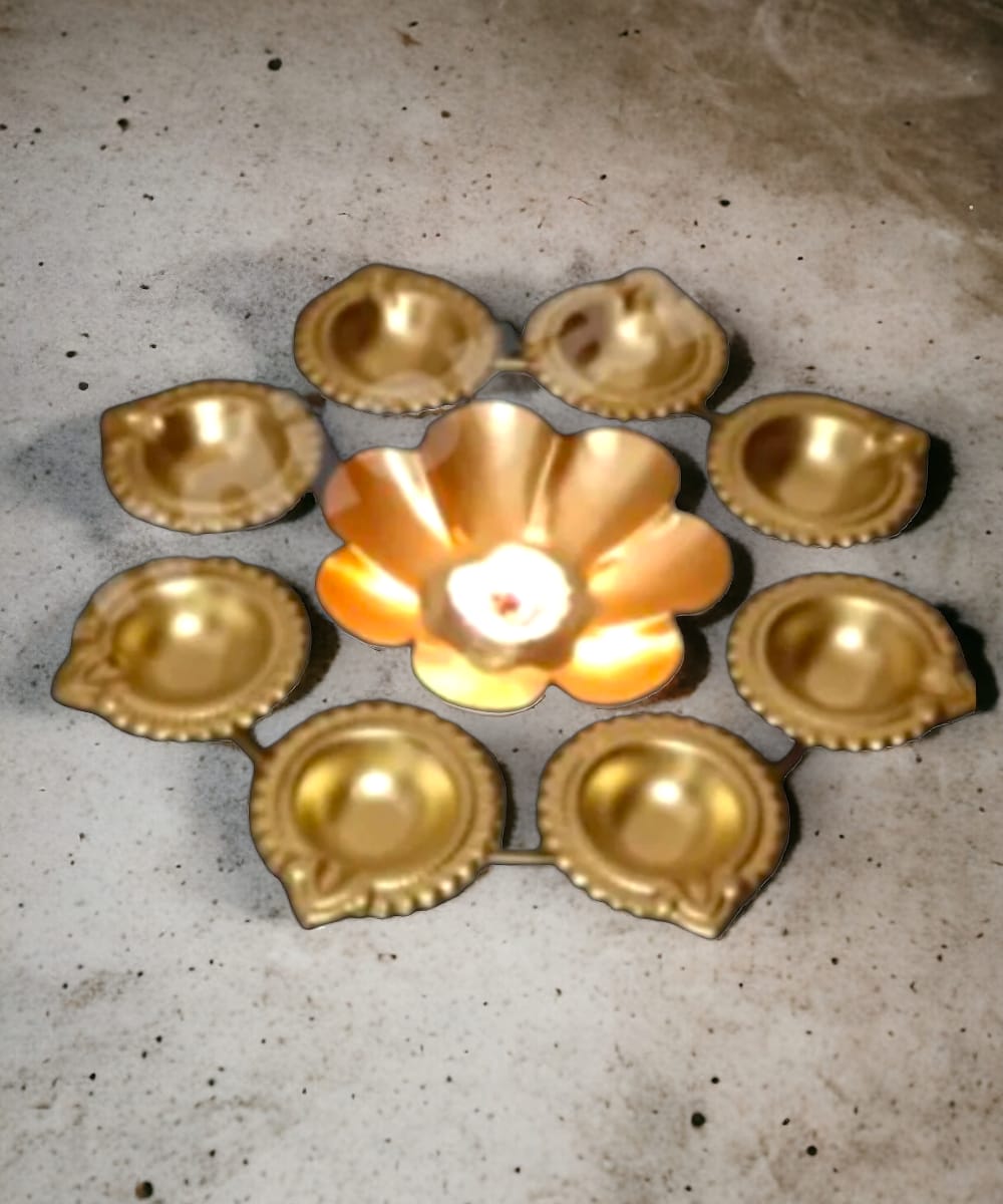 Metal Decorative Urli with TeaLight Holder