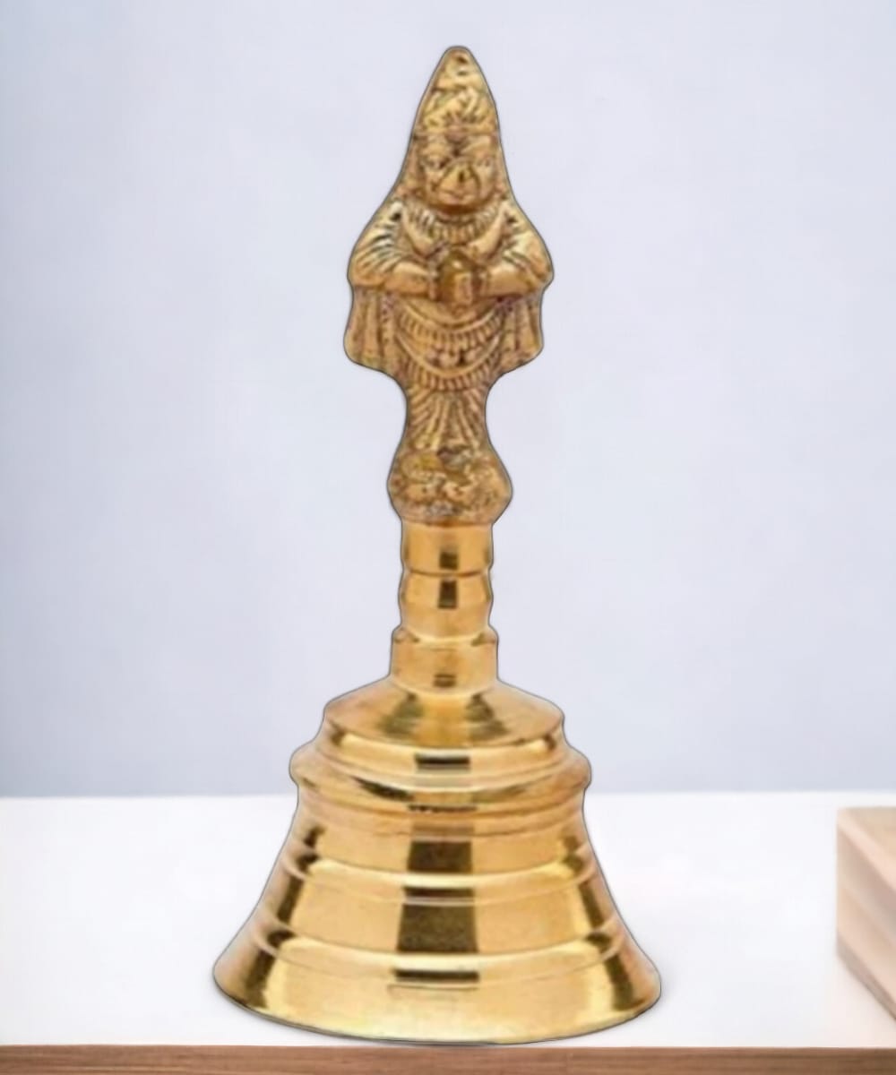 Brass Hanuman Pooja Ghanti/Bell