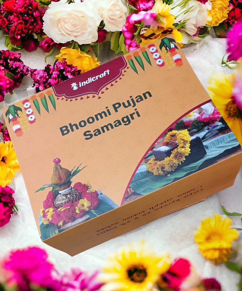 Bhoomi Pujan Samagri Box/ Bhoomi Pujan Items Kit