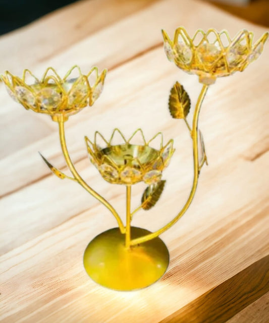 Crystal Tree Diya/Lamp