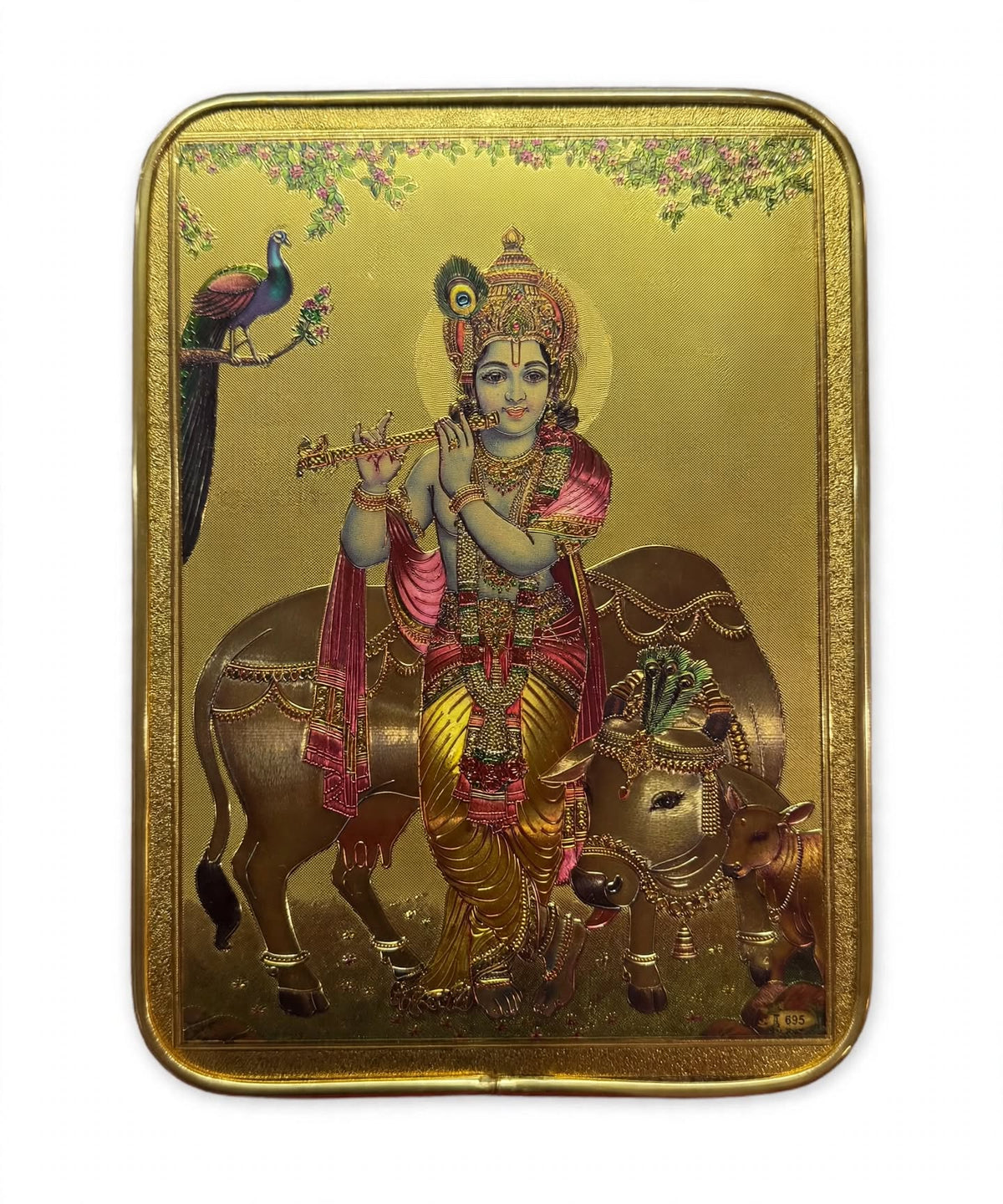 Krishna with Gau Mata