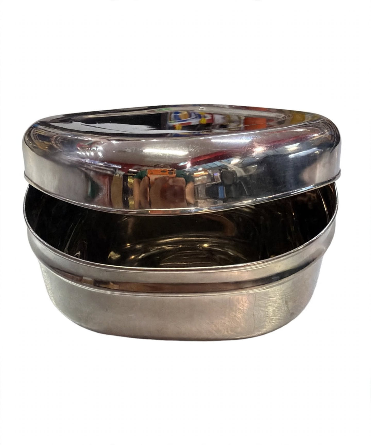 Stainless Steel Square Box 11cm