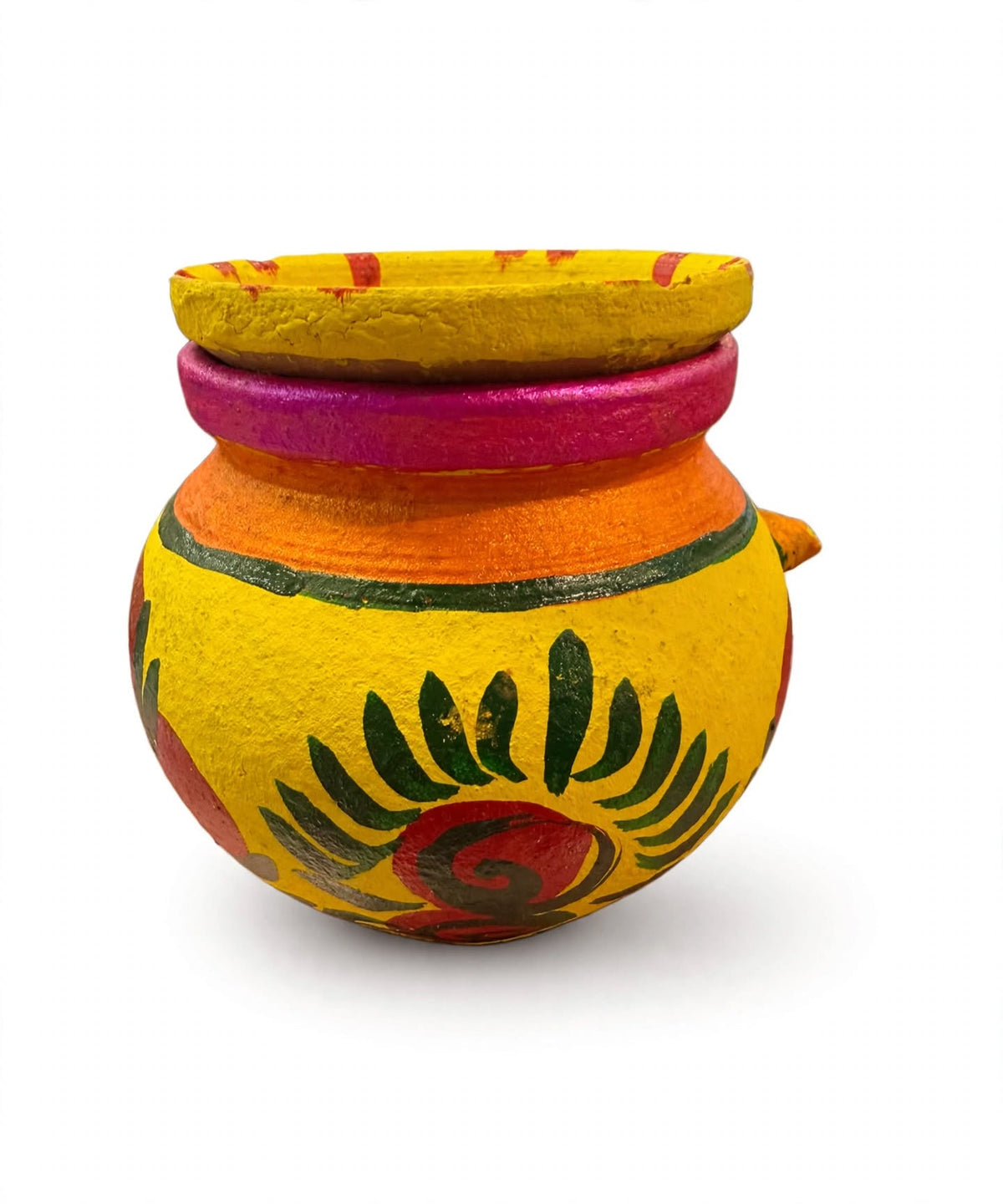 Clay Karwa Chauth Lota with Lid
