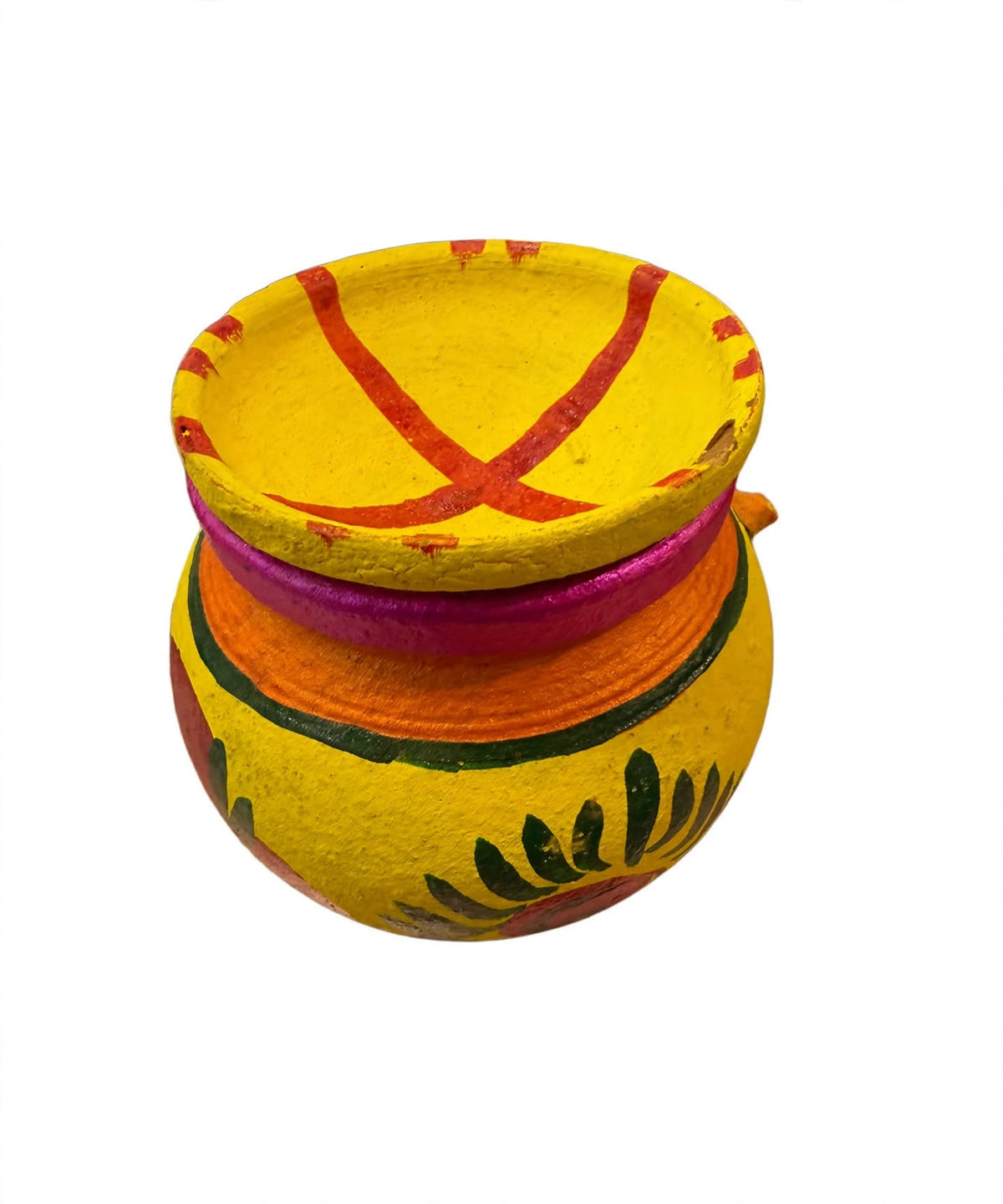 Clay Karwa Chauth Lota with Lid