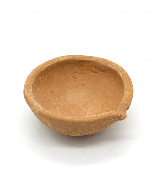 Plain Clay Diya 10pc