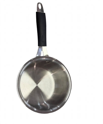 Stainless Steel Sauce Pan with Black Handle 16cm