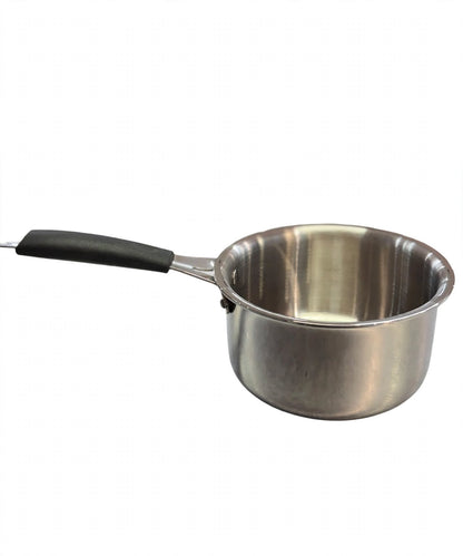 Stainless Steel Sauce Pan with Black Handle 16cm