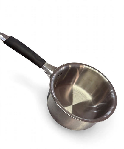 Stainless Steel Sauce Pan with Black Handle 18cm