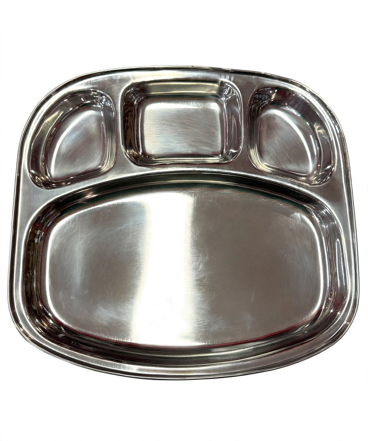 Stainless Steel 4 Compartment Thali