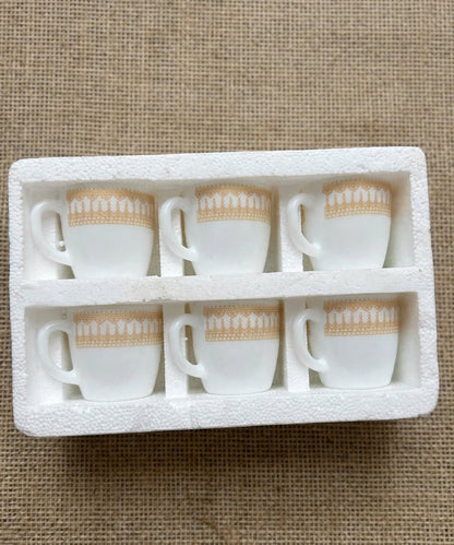 Gold Crown Cup Set of 6