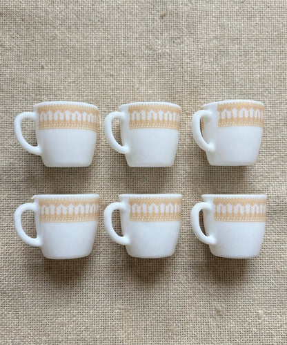 Gold Crown Cup Set of 6