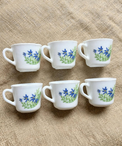 Blue Star Fern Cup Set 6 Pcs