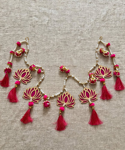 Pink Lotus Toran