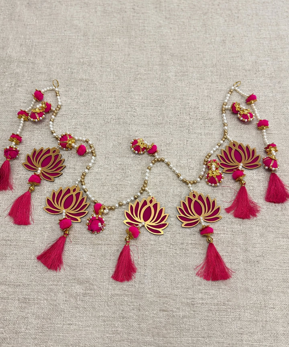 Pink Lotus Toran